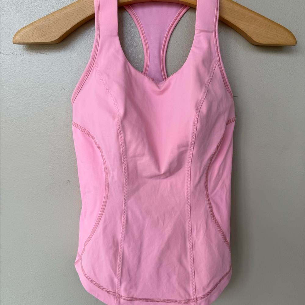 Lululemon Pink Athletic Tank Top